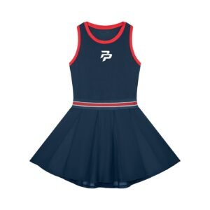 Padel Pals Block A-Line Sleeveless Dress